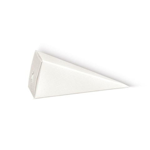 SCATOLA CONO CON FORI 115 MM. FIBRA BIANCA